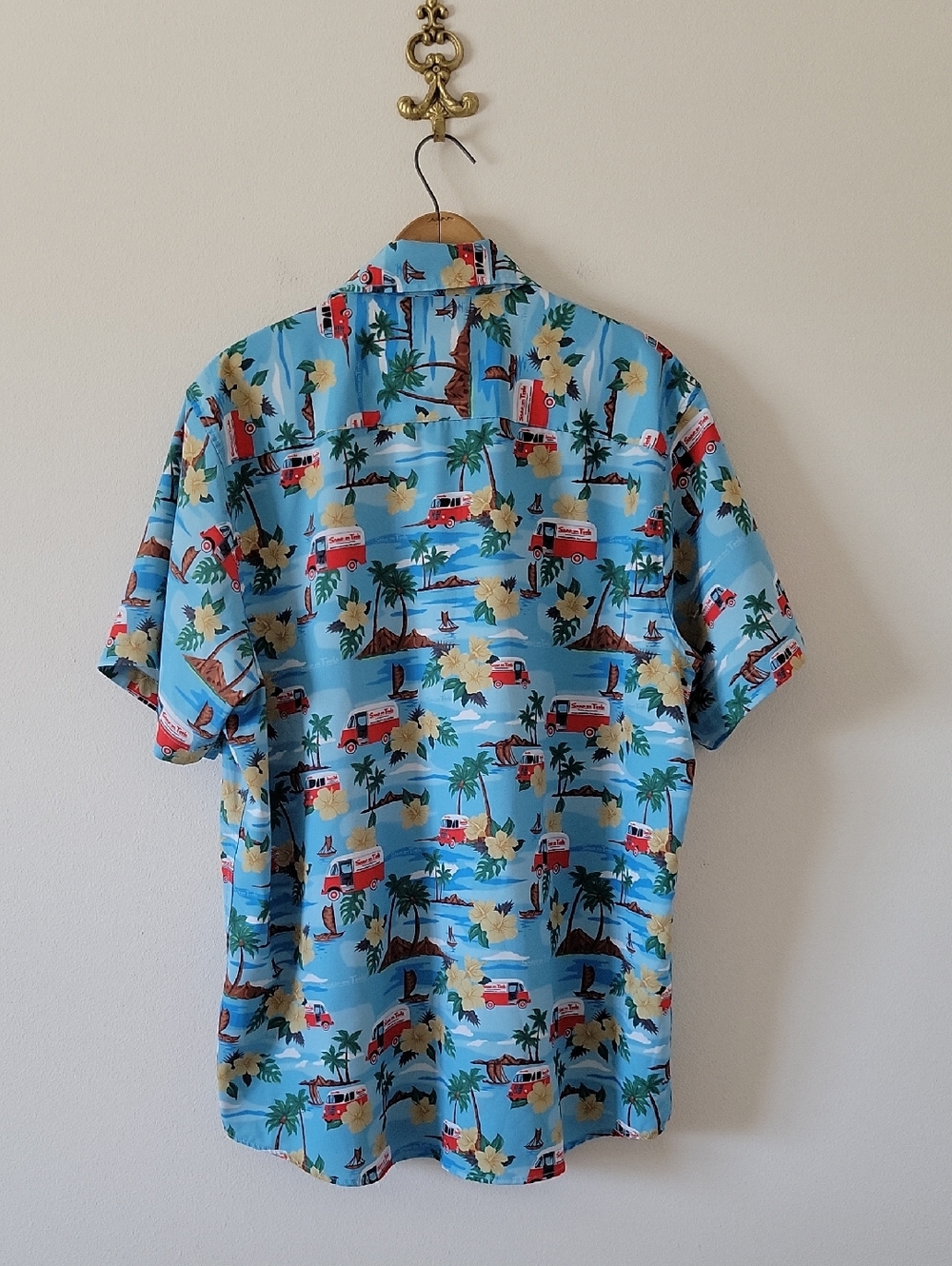 DIXXON x Snap On Tools Hawaiian Button Down Shirt Size XL - Picture 4 of 8